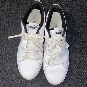 White Puma Sneakers